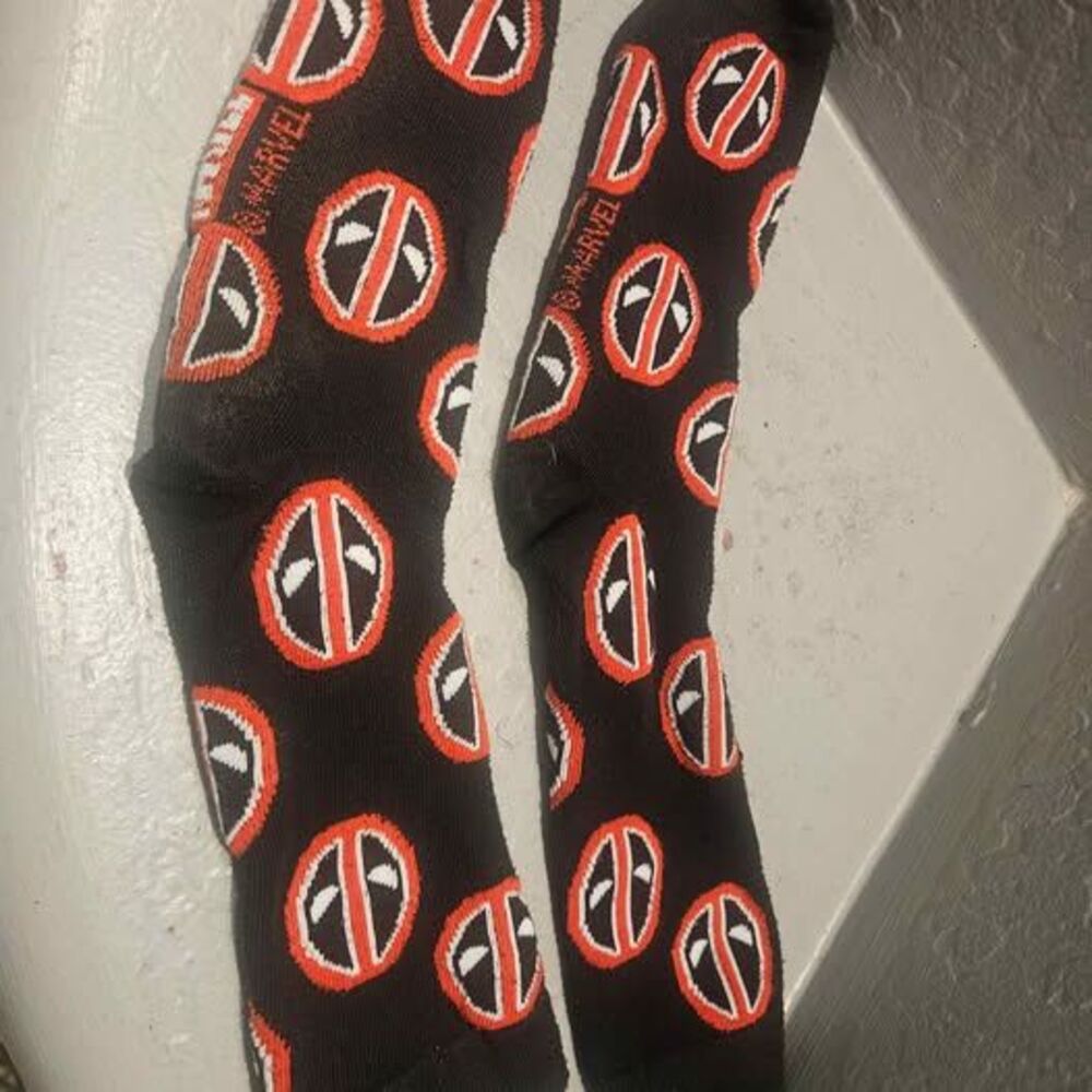 Marvel Deadpool Crew Socks
